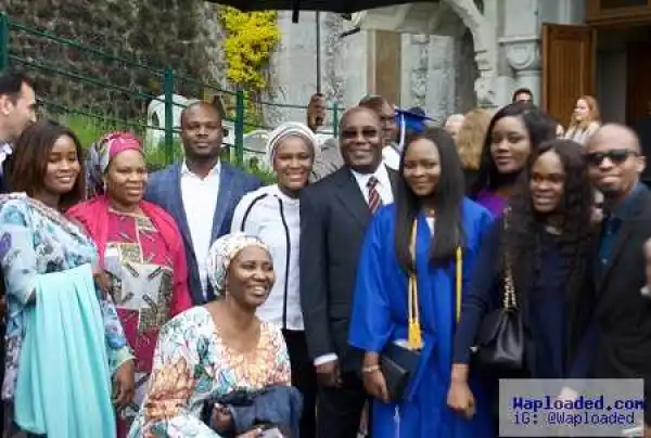 Photos: Atiku Abubakar Attends His Daughter